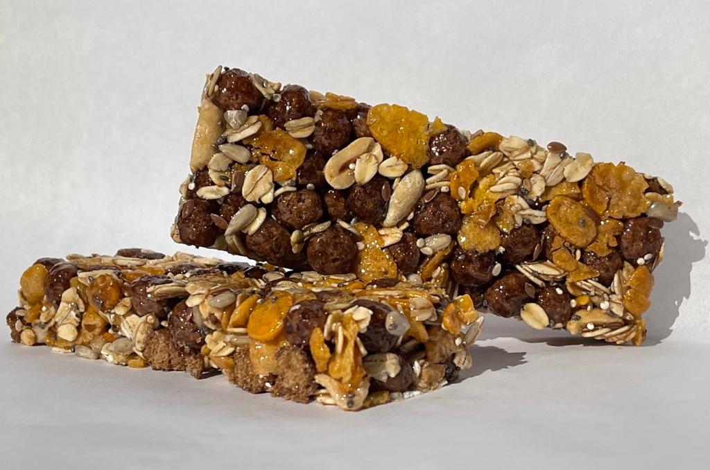 Barra de cereal sabor Chocolate y maní